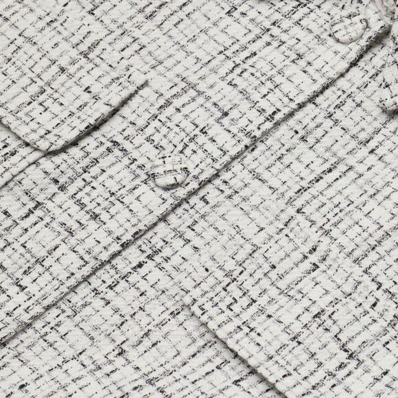 SET H&M do-ord set Overshirt Jacket and Skirt Boucle - Picture 3 of 7